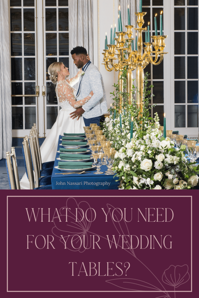 blog on wedding tables