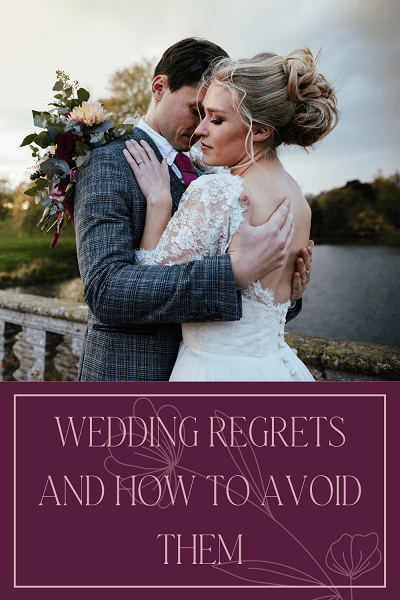 blog on wedding regrets