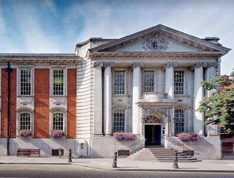 Chelsea Old Town Hall, registry office and available for wedding hire