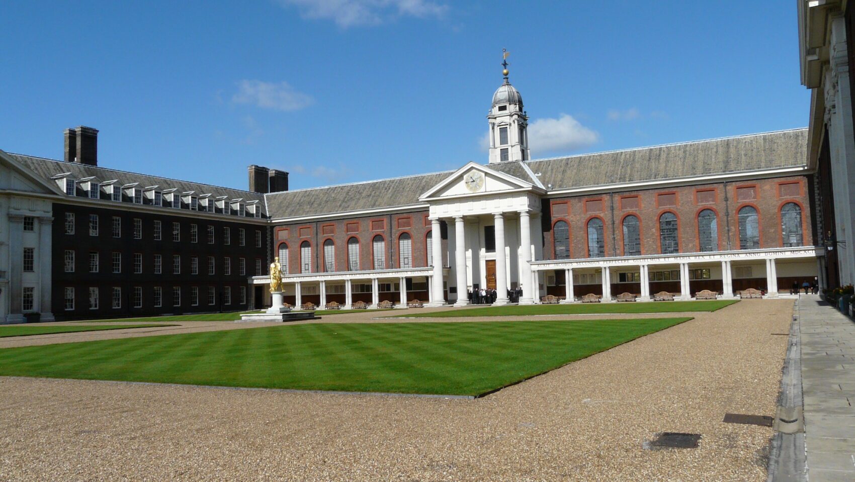 the from of The Royal Hospital Chelsea which is available for wedding hire