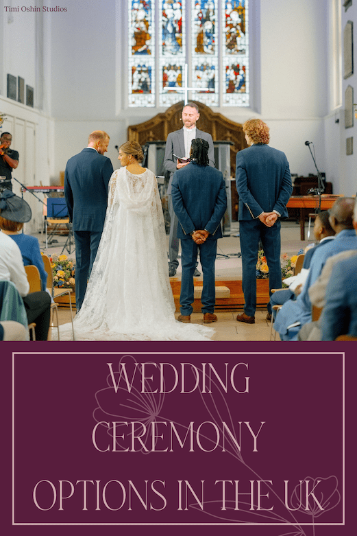 Wedding ceremonies in the UK advice blog