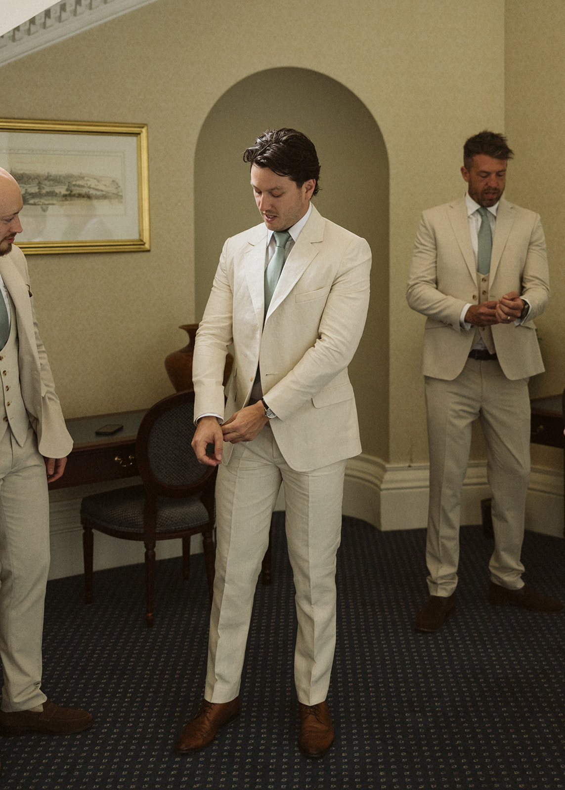 Groom wedding suit