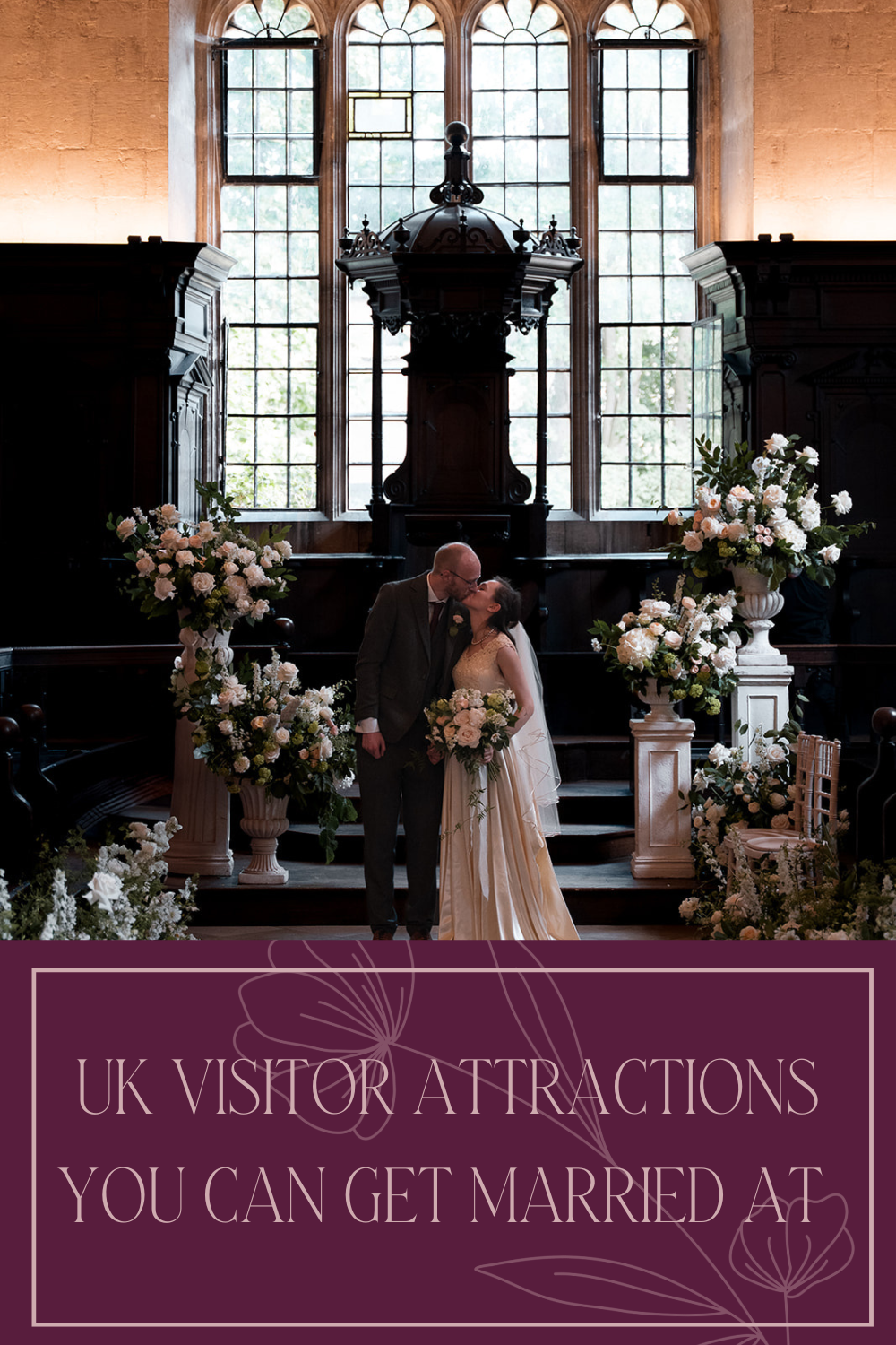 UK visitor attractions you can get married at