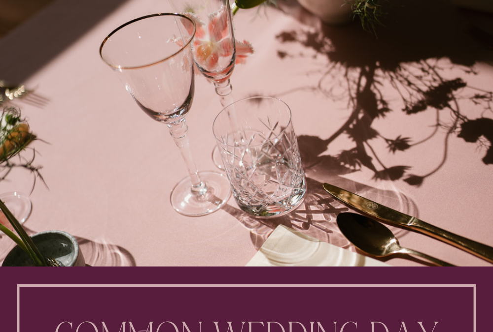 Common Wedding Day Hiccups And How To Handle Them